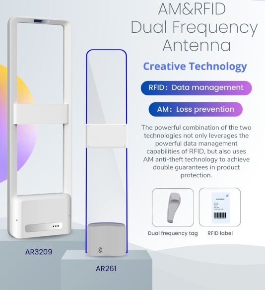 ประตูช่องความถี่คู่ AM+RFID แนะนำสำหรับร้านรองเท้าและเสื้อผ้า!