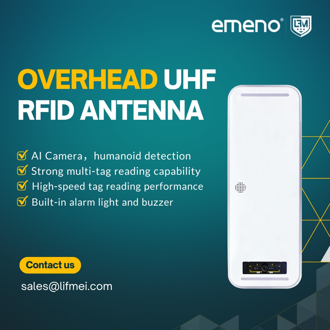 เสาอากาศ RFID UHF เหนือศีรษะของ EMNO: ปลดปล่อยยุคใหม่ของการระบุที่มีประสิทธิภาพและแม่นยำ
